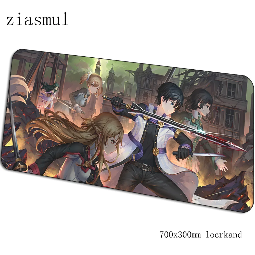 Sao mats 700x300x3 мм популярный игровой коврик для мыши большая клавиатура Коврик для мыши Бестселлер Аксессуары для геймеров коврик для мыши - Цвет: pattern 11