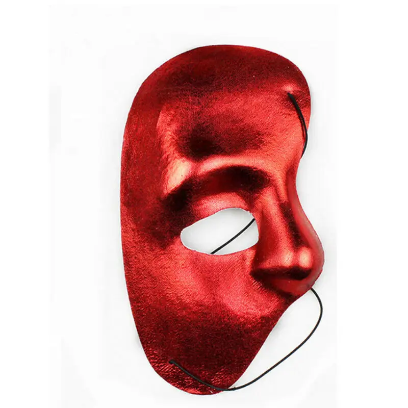 Хэллоуин Coolwife Маскарадная маска винтажный Фантом оперы с одним глазом Половина лица костюм