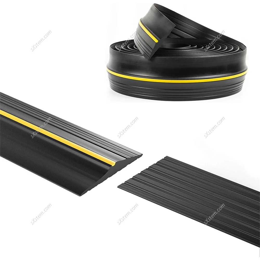 Description Picture 3 of item6m Solid Garage Threshold Door Weather Rubber Seal Strap Floor Seal Waterproof Dustproof Special PVC Rubber Strip