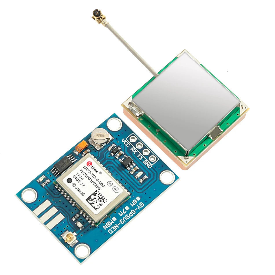 Для Arduino мини NE0-7M EEPROM спутниковый модуль позиционирования 51 SCM MCU NEO-7M для замены Neo-6M двойной Антенный интерфейс gps