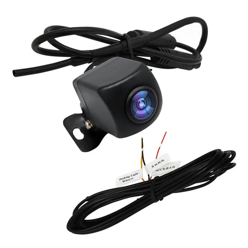 USB 5V Vehicles Cam for iPhone Wireless Digital License Plate Backup Camera Super Wide View Angle Night Vision Waterproof iPad or Andriod Devices HD 720P Car WiFi Rear View Reverse Camera 