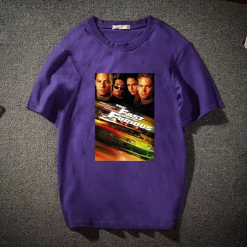 

Luxury Brand Fast and furious tee shirt Vintage Men Male Retro Short Sleeve T Shirt for Boyfriend's Gift Big Size Apparel Shirts