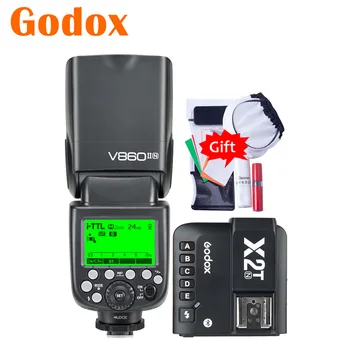 

Godox 2.4G TTL HSS V860II-N Camera Flash Speedlite X2T-N Bluetooth Transmitter For Nikon D7000 D7100 D7200 D7500 D90 D5300 D5200