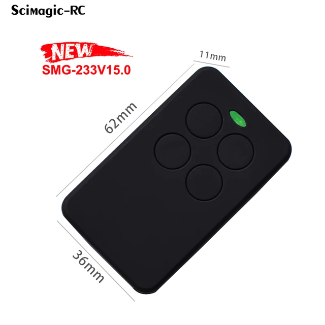 TELCOMA Remote Control Duplicator TELCOMA FM400 FM400E Garage Gate Remote Control 433.92MHz Command Key Fob 5