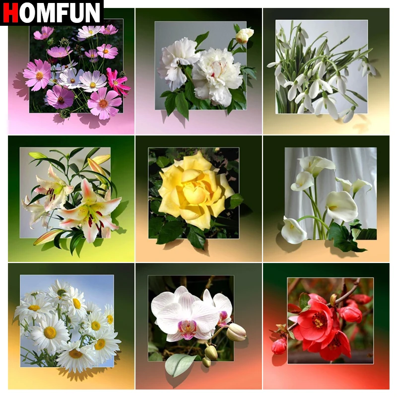 HOMFUN – peinture diamant thème