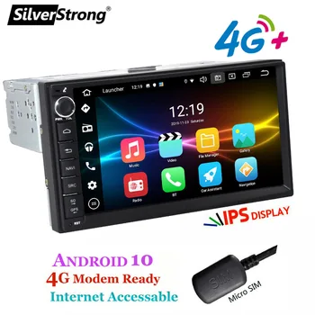 

SilverStrong Android10-9.0 Car Universal GPS Car DVD Navigation LADA GRANTA android 2018 without DVD car player 707M3