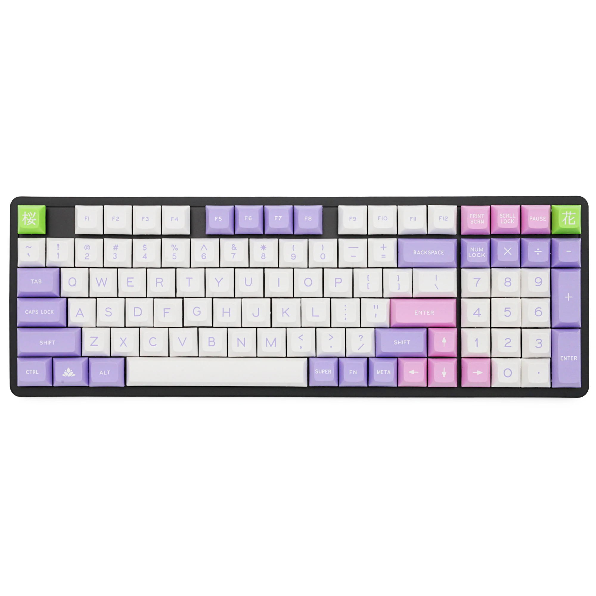 Горячая замена YC96 pcb пользовательская механическая клавиатура rgb smd