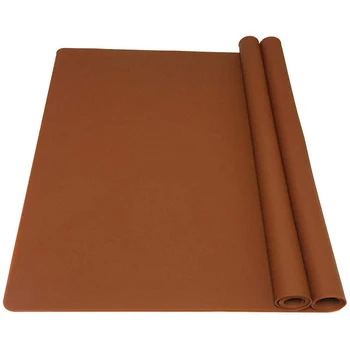 

23.6inch By 15.7inch Extra Large Mulitpurpose Silicone Nonstick Pastry Mat Countertop Protector Heat Resistant Nonskid Table Mat