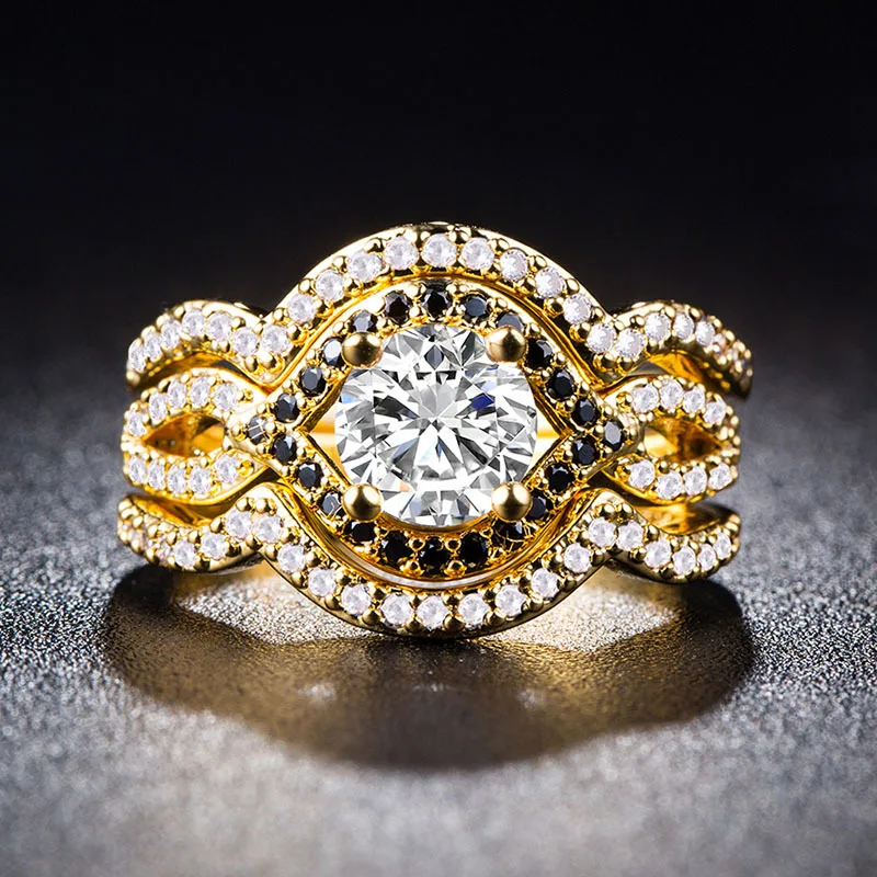 Кольца на палец Bague Ringen, 925 пробы, серебряное кольцо, круглая форма, AAA кубический циркон, навсегда, обручальное кольцо, ювелирное изделие, размер 6-10