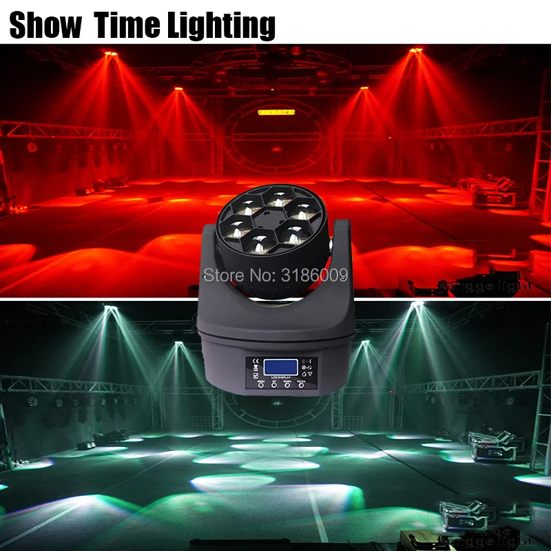 Хороший Эффект Дискотека Led Bee Eye Moving Head Dj светильник использовать для вечерние KTV бар 6 Bee Spot Lite KTV шоу для домашних развлечений танцевальный