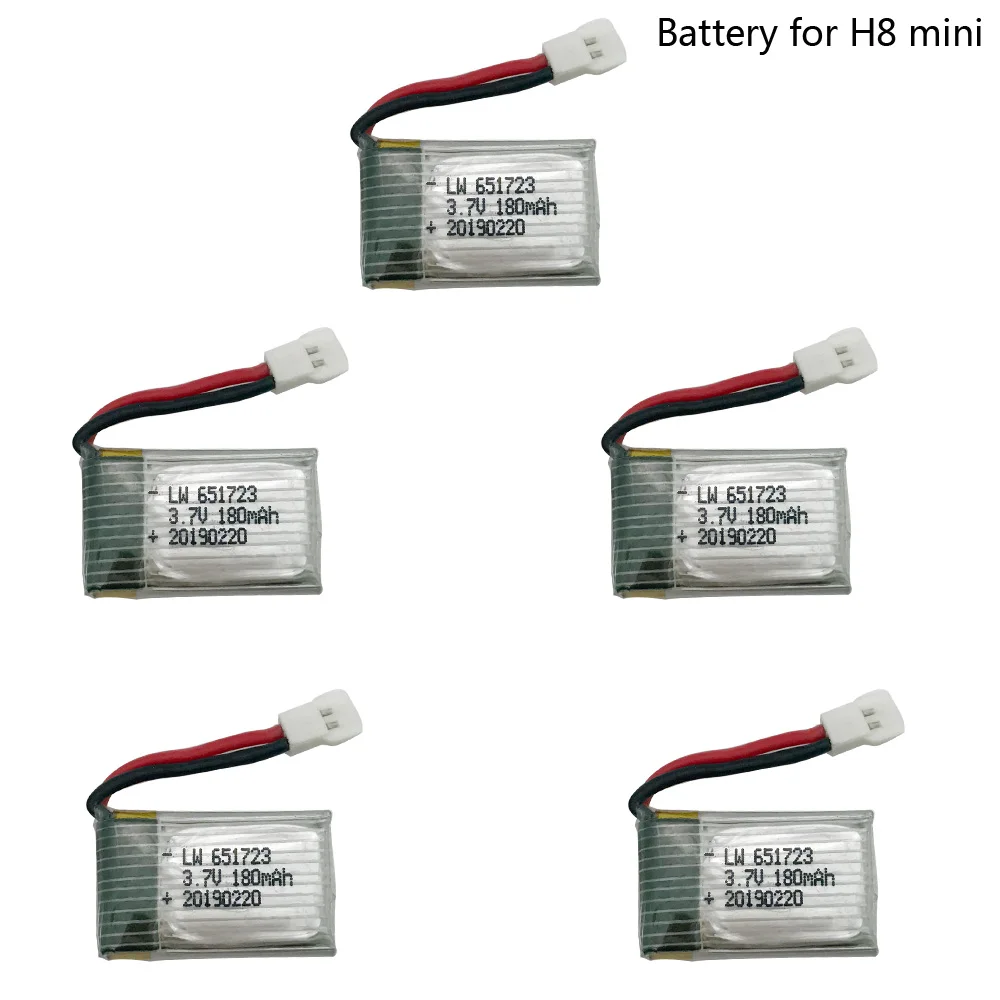 Аккумулятор для H8 3 7 в 180 мАч Lipo аккумулятор Mini RC Quadcopter drone оптом батарея в|Детали и