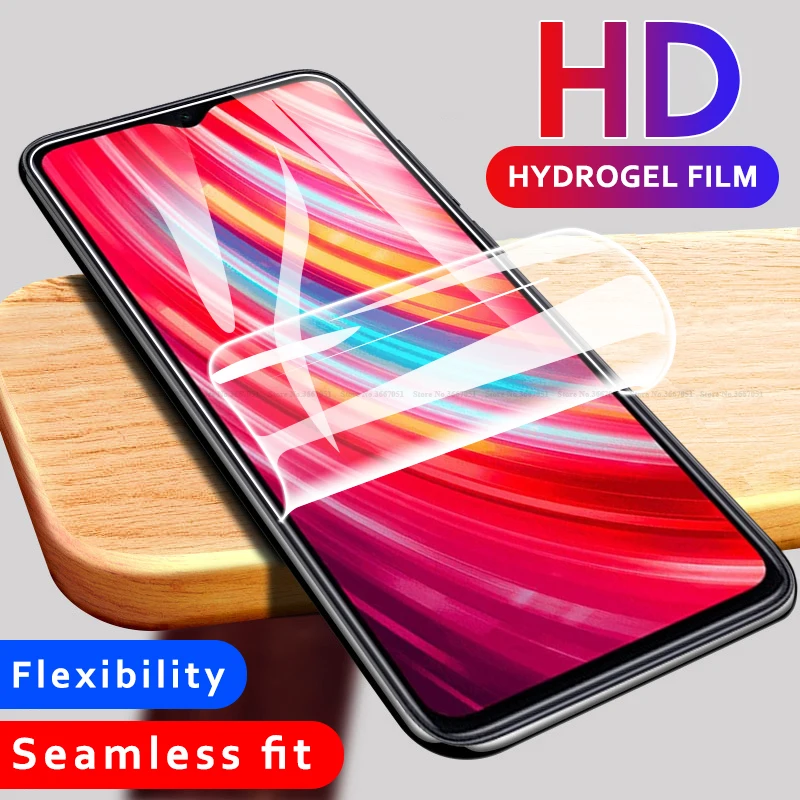 Гидрогелевая пленка с полным покрытием для Xiaomi Redmi Note 8 7 6 Pro 7A K20 6A Mi 9 SE 6X A2 Mix3 9T CC9 CC9E