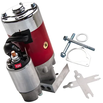 

700HP Starter Motor Small & Big Block for CHEVY GM HD Mini Starter Motor Red 3HP 305 350 454