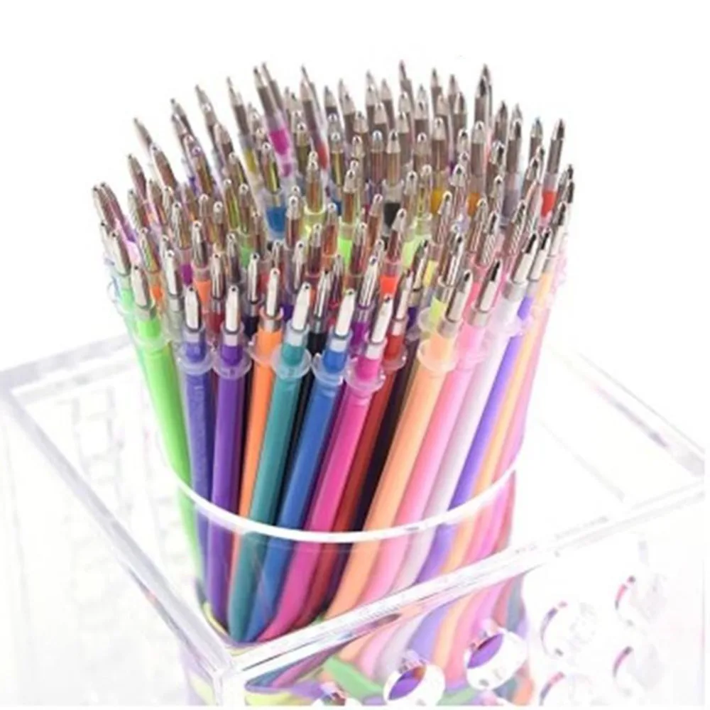 

For VIP Client Product Total price 12/24/36/48pcs Cute Multicolor Gel Pen 0.08mm Refills Set Colorful Replaceable Refill