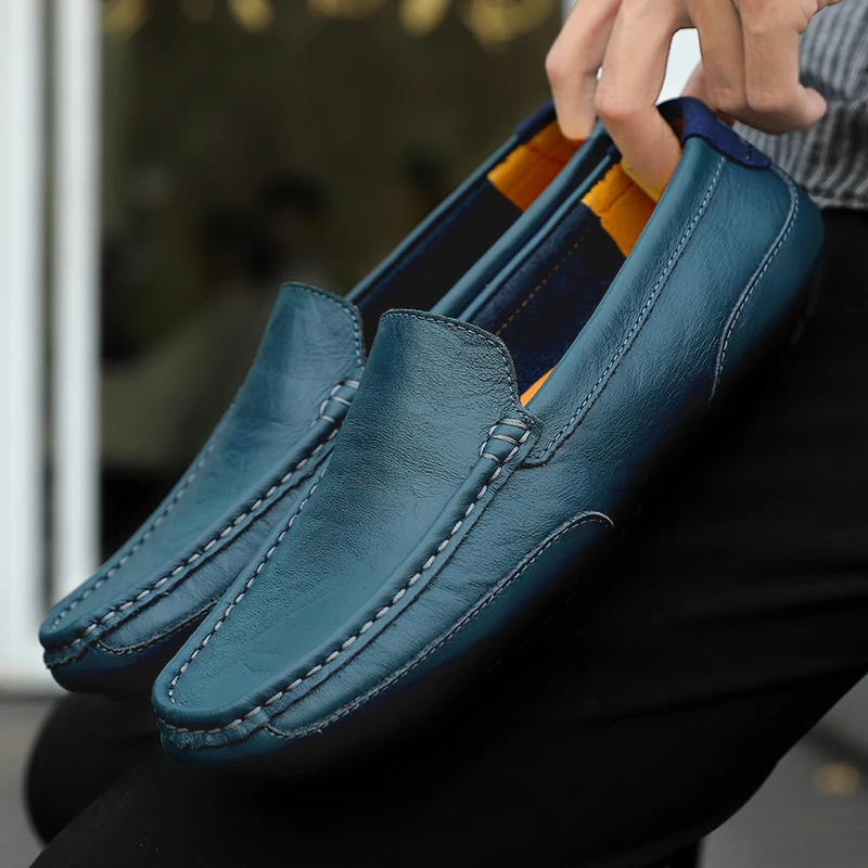 Men's Casual Italian Slip on Loafers