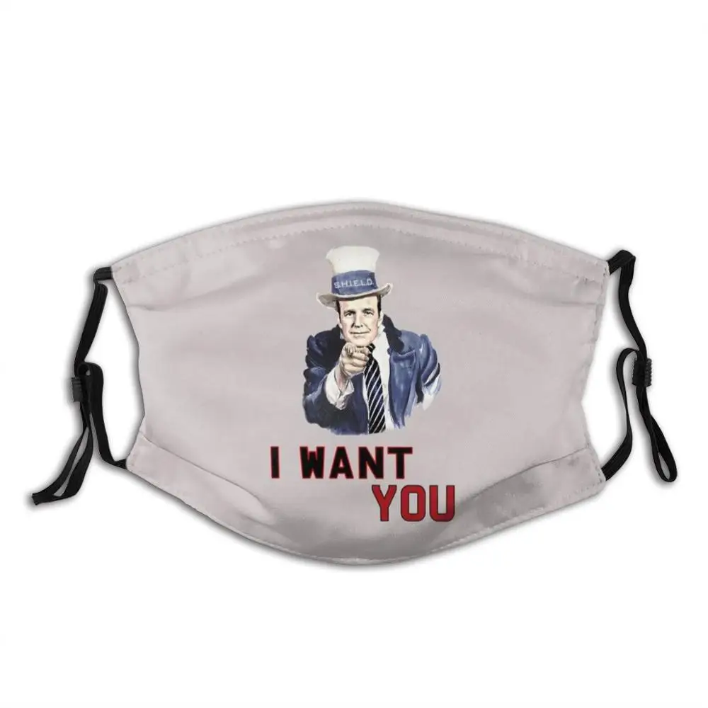

I Want You ( In The Shield ) Diy Adult Kids Face Mask Coulson Agents Of Shield Shield Phil Coulson I Want You Comics Mcu Agent