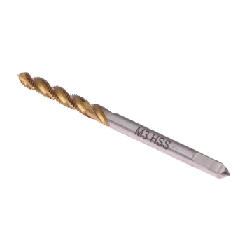 

5Pcs/Set HSS M3 M4 M5 M6 M8 Machine Drill Tap Hand Plug Metric Thread Screw