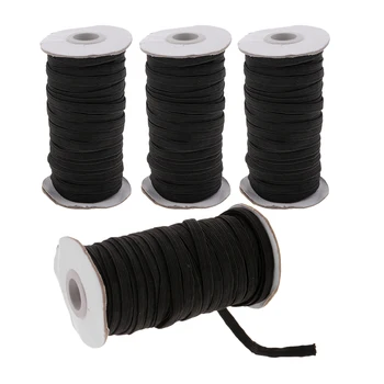 

4x 125yd/Roll Strong Stretchy Elastic Cord String Bands Supplies Ribbon Kit