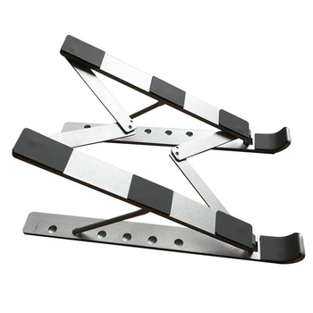 

Laptop Stand Portable Laptop Cooling Desk Holder Adjustable Notebook Riser Mount Compatible with Most Laptop and Pad