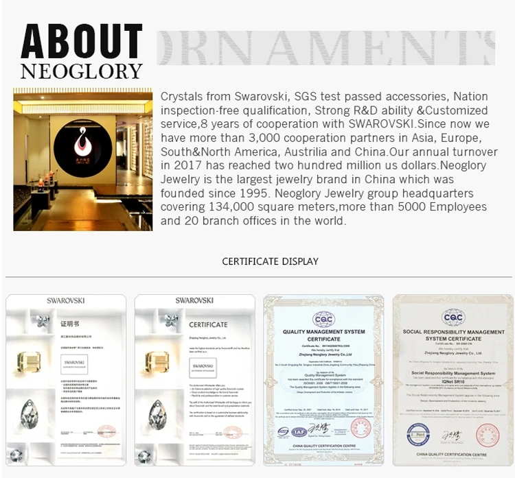 Neoglory Новая мода 1,5 мм CZ 1Row 9 см коготь цепи серьги с кисточками и кристаллами для женщин невесты ювелирные изделия для свадьбы подарок сувенир