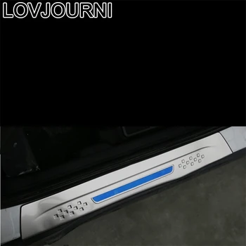 

Window Body Foot Pedal Exterior Automobile Decorative Chromium Modification Accessory Bright Sequins Trim 18 19 FOR Honda HR-V