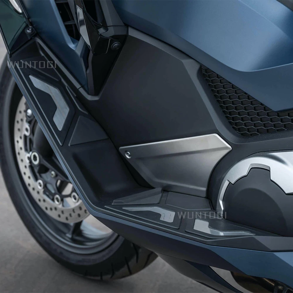 For Honda Motorcycle Accessories NEW Front Foot Pad Side Protection Panel Cover For Forza 750 2021 Motorcycle Guard Plate