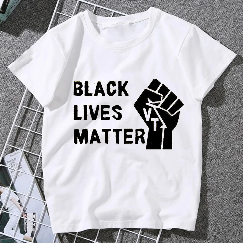 BLACK LIVES MATTER Alphabet Print Pink T-shirt Women New Summer Short Sleeve Fashion Lady Tops T Shirt Ladies Female Tee Tshirt