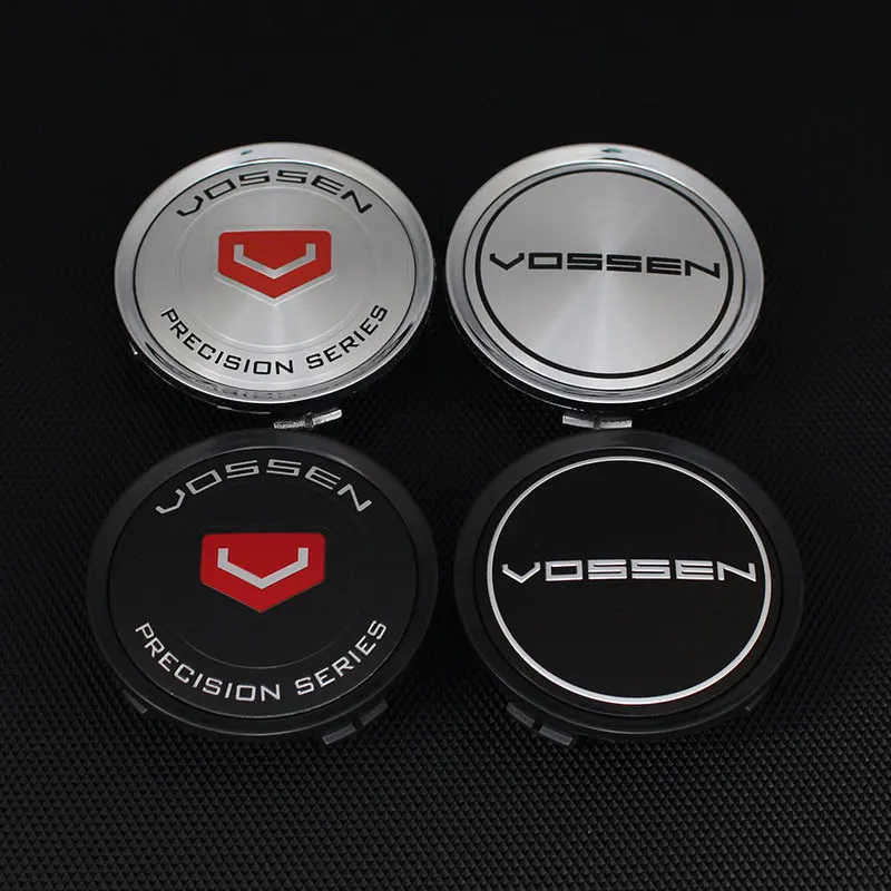 4pcs OD 74MM/ID 69MM Wheel Centre Cap VOSSEN Emblem Badge Center Caps ABS Hub Replacement Dust Cover | Автомобили и мотоциклы