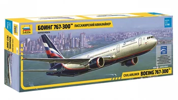 

Сборная модель ЗВЕЗДА / ZVEZDA - Пассажирский авиалайнер Боинг 767-300 1:144 72 детали 7005