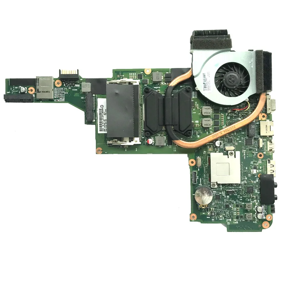 

Excellent For HP Pavilion DV5 DV5-2000 Laptop Motherboard 607605-001 HM55 DDR3 With i5 CPU Fan Radiator 100% working