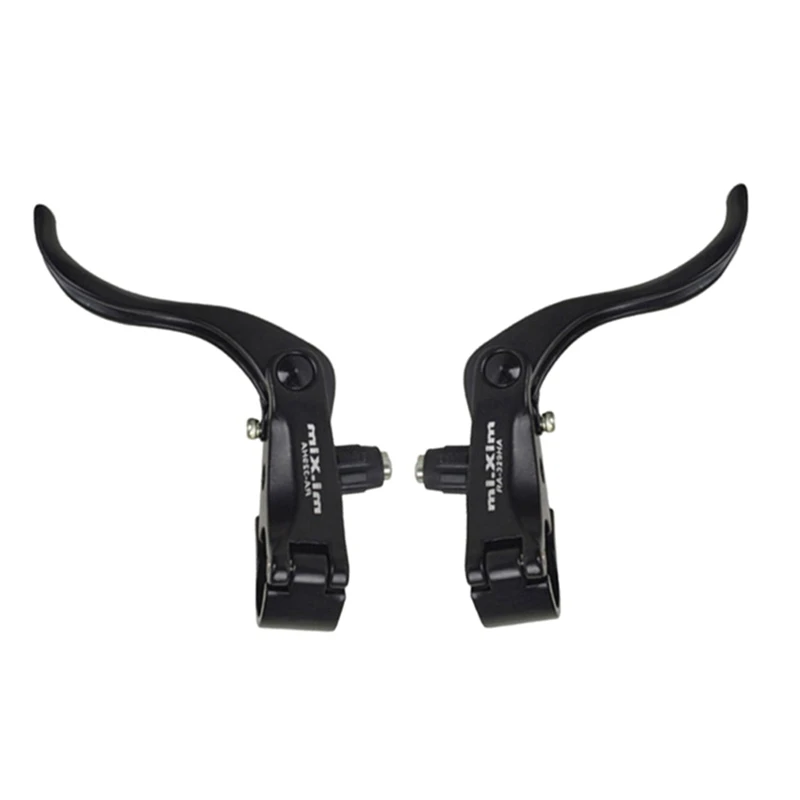 

ABUO-Mi.Xim Aluminum Alloy Bicycle Brake Levers Deputy Bike Brake Handle for Mountain Road Bike 2.2Cm Diameter