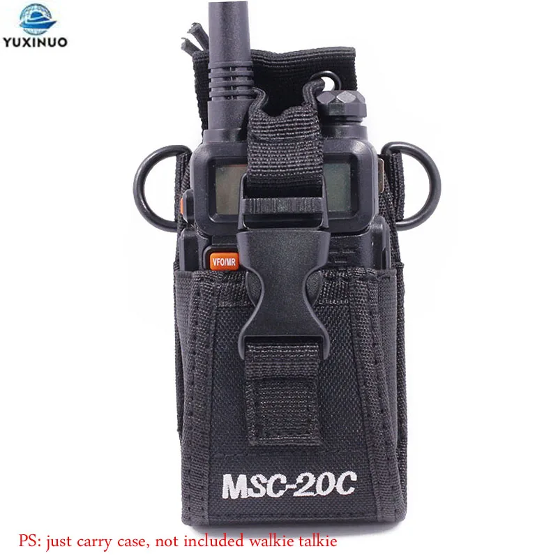 

MSC-20C Nylon Multifunction Pouch Bag Holster Carry Case for Motorola Yaesu TYT Baofeng UV-5R B5 UV-82 UV5R GT-3 Radio MSC20C