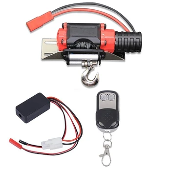 

Metal Winch RC Car Parts Accessories For 1/10 Scale SCX10 TRX4 D90 KM2 RC Rock Crawler