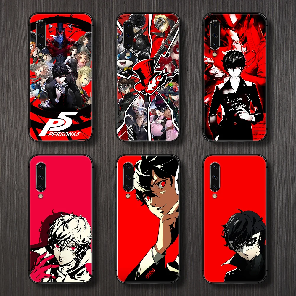 Persona 5 в размер возьмите ваш сердце P5 чехол для телефона Samsung Galaxy A10 A20 A30 E A40 A50 A51 A70 A71