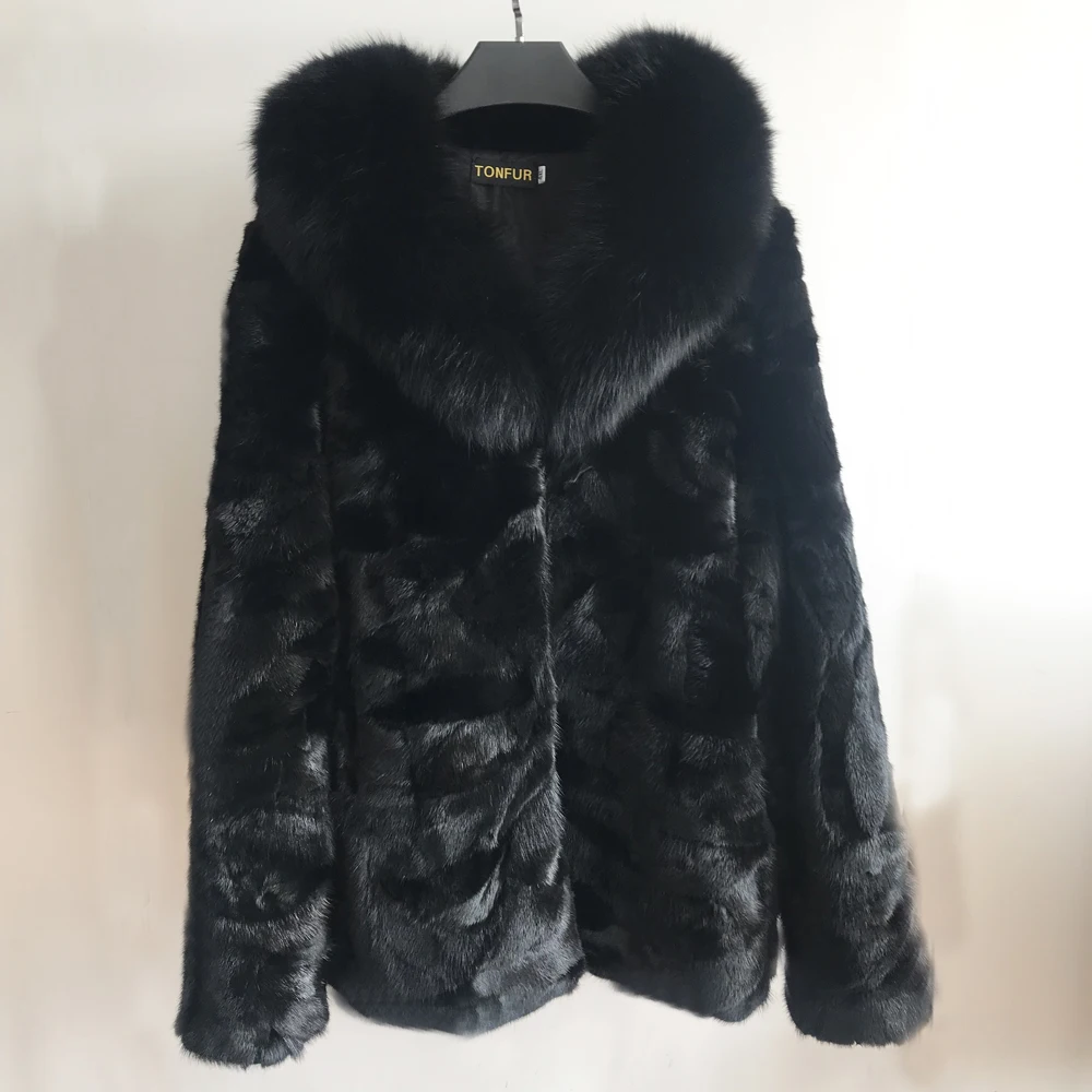 elk opwinding over Luxe Genuine Mink Bontjas Grote Echte Natuurlijke Vos Bontkraag Zwart  Vintage Lange Jas Overjas Voor Winter Drop Shipping tsr893 - AliExpress  Dames Kleding