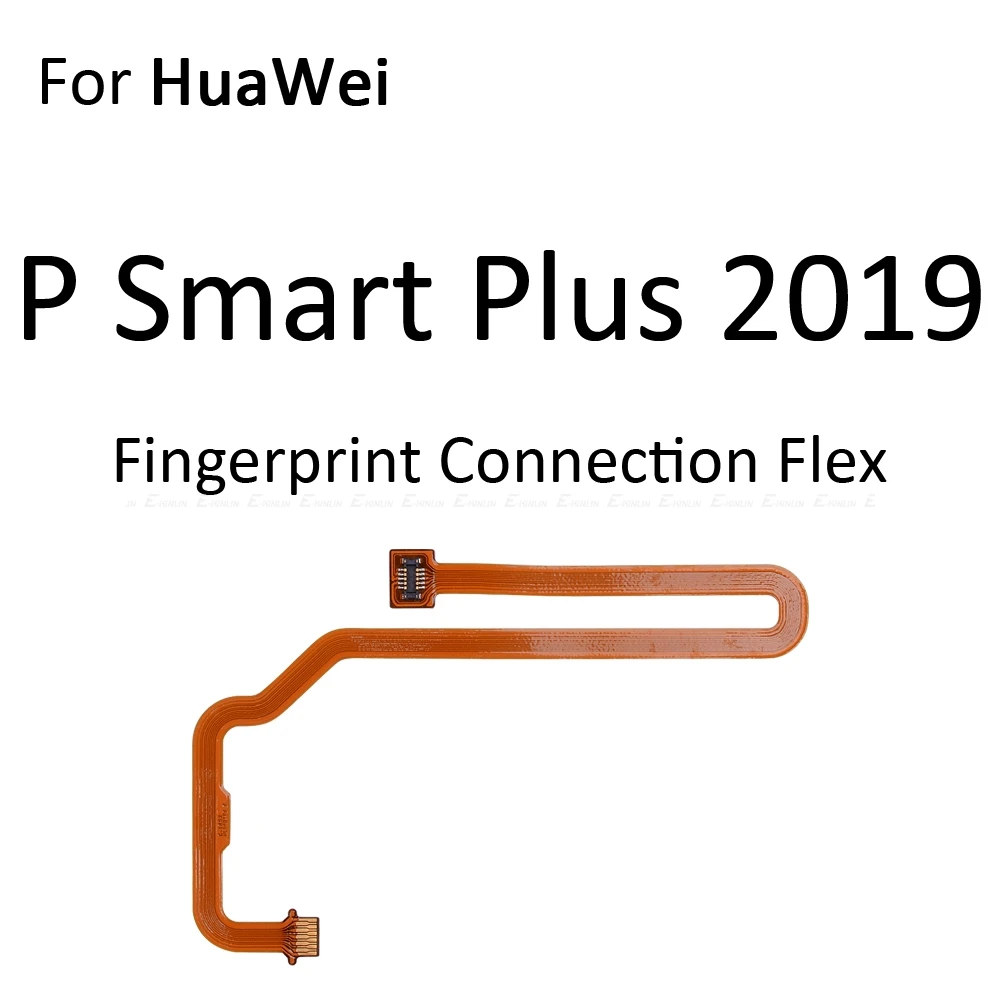Датчик отпечатков пальцев Главная Кнопка для HuaWei mate 20 Lite X 20X P Smart Plus сенсорная ID Кнопка меню разъем гибкий кабель лента - Цвет: For P Smart Plus2019
