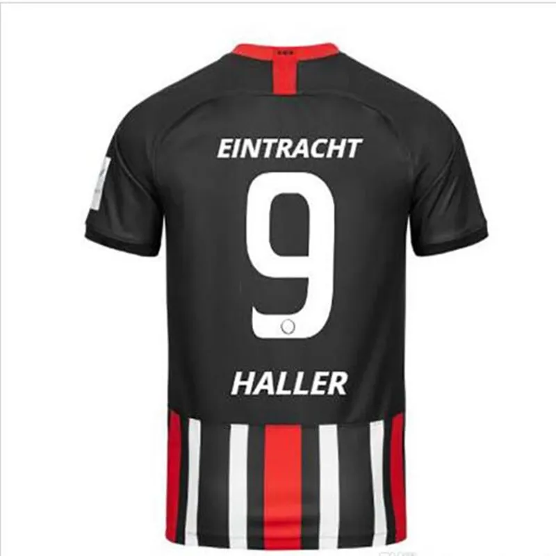 Eintracht Frankfurt футбольная Майка домашняя 19 20 Frankfurt Europa League HALLER KOSTIC JOVIC REBIC футбольные майки