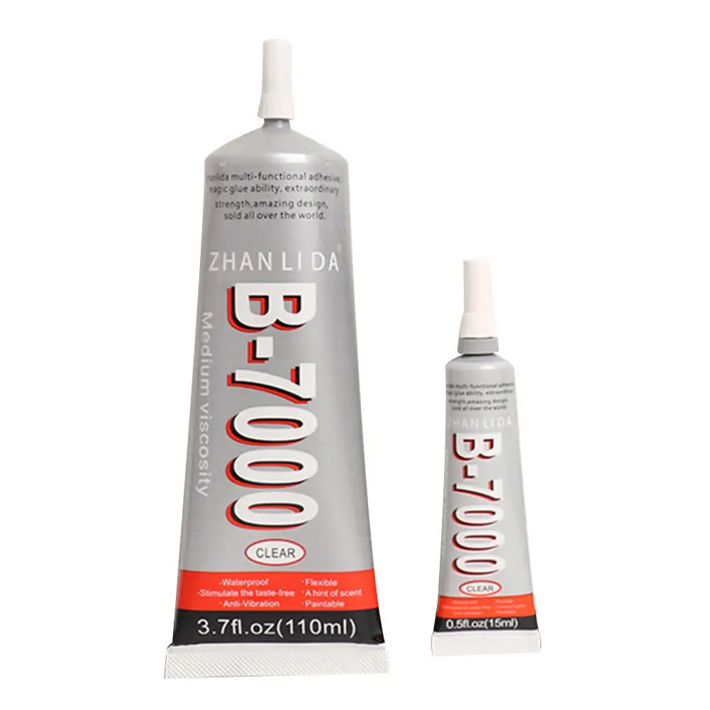 

15ml B-7000 multi-function epoxy resin Diy glass touch screen repair mobile phone decoration stick drill super glue B7000