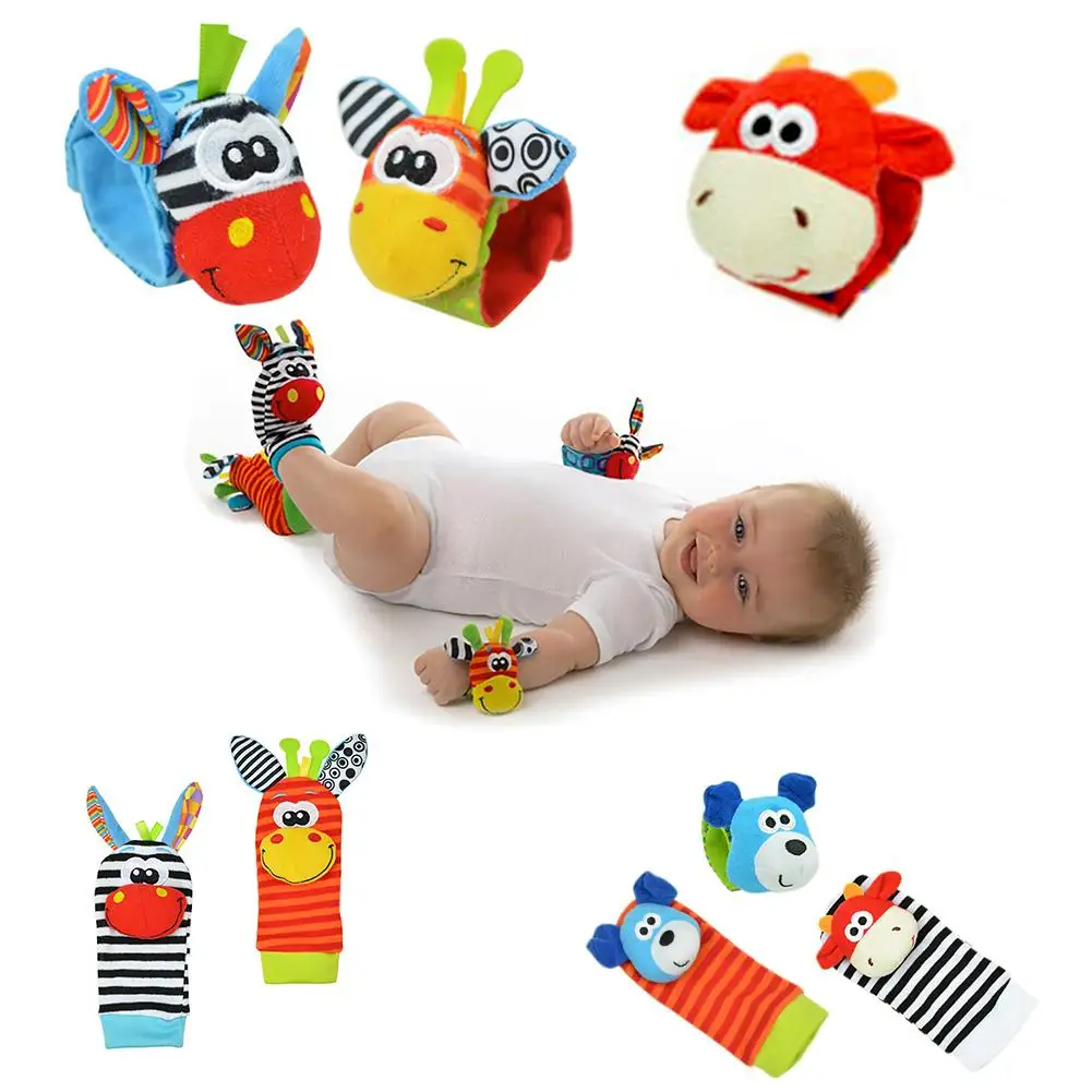 baby hand and feet rattles