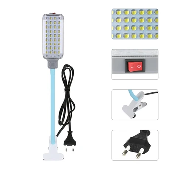 

34SMD High Brightness Rechargeable LED Work Light Outdoor Multi-function Maintenance Lights-Clip Type Deak Lamp Table Torch