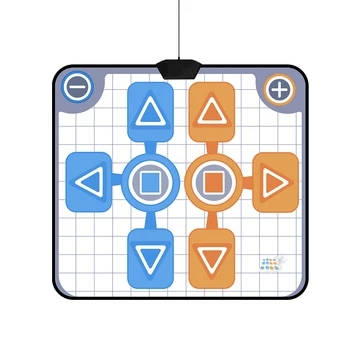 

Double Person Non-Slip Dance Dancing Pad Mat For Nintendo Wii Console Game Compatible For Nintendo Wii Console