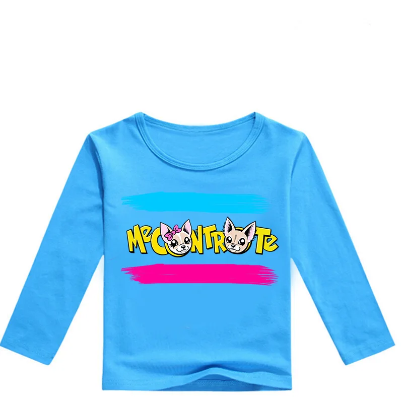 2-13Y ME CONTRO TE T-shirt Kids Fashion Cartoon Pattern Girl Long Sleeve Tops Children Teenagers Boys Clothes Novatx O-neck