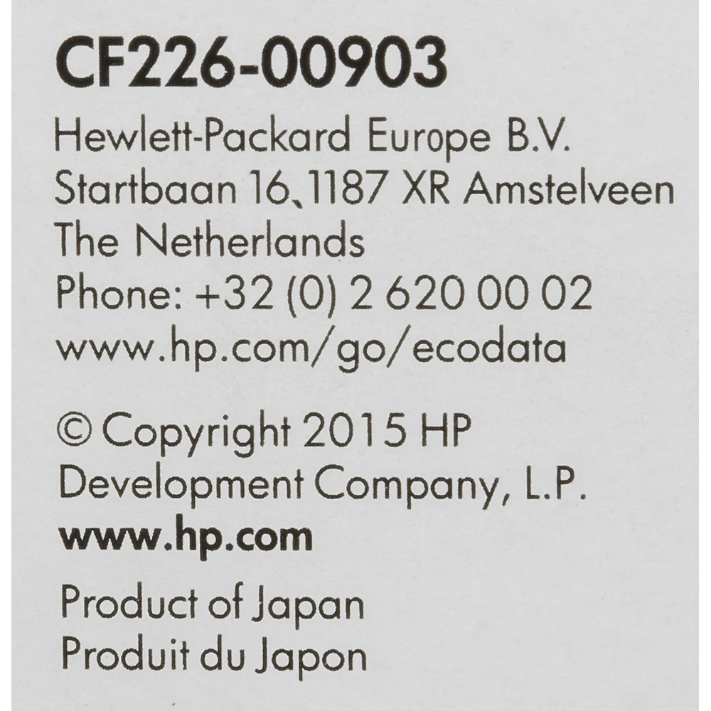 Картридж лазерный HP 26A CF226A черный(3100стр.) для HP LJ Pro M402/M426