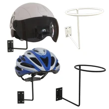 Wall Mount Display Rack Ball Storage Holder Hanger Hat Hook Black Multifuctional Durable Thickened Base Motorcycle Helmet Wig