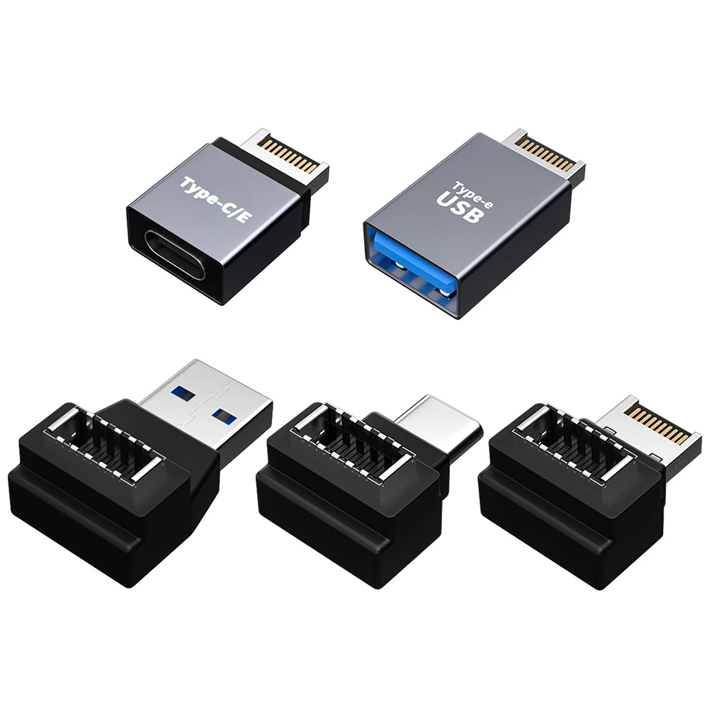 USB 3 1 Разъем передней панели Тип E к C расширяющий кабель адаптер соединитель для