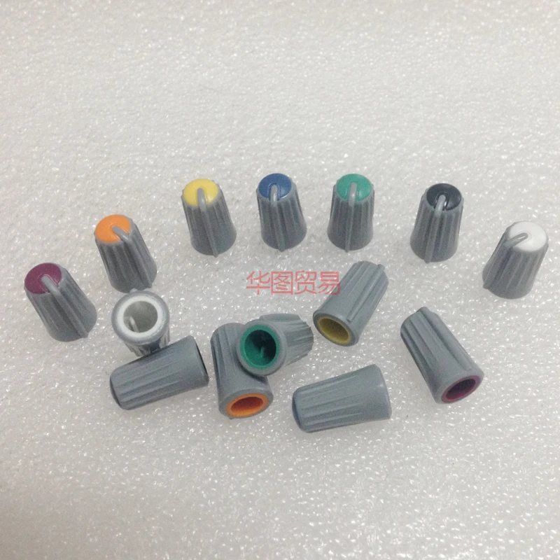 

49pcs for Yamaha behringer Soundcraft mixer potentiometer knob cap / Half axle switch audio adjustment cap 270 degrees