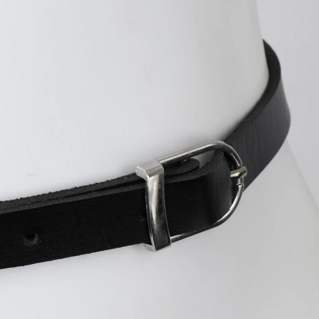 Womens Adjustable PU Leather Chest Harness Gothic Strappy Body Caged Belts