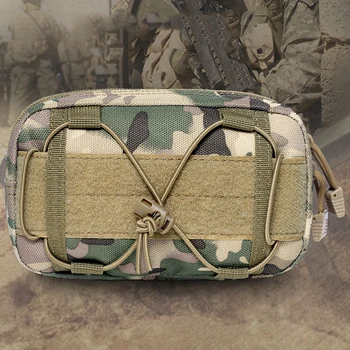 

High Quality Outdoor Molle Nylon Pouch Belt Bag Small Utility Pack For Hiking Camping Small Size For Easy Carrying