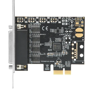

Expansion Card PCI-E TO AX99100 4Port Computer Accessory 115200bps for SPP / Byte / ECP Mode Hot