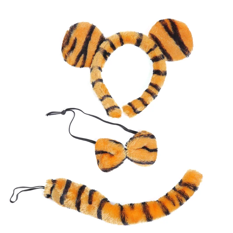 Infantil Baby Halloween Tiger Print Dress Girls Animal Cosplay Birthday Party Tutu Dress Child Halloween Costume Fantasia